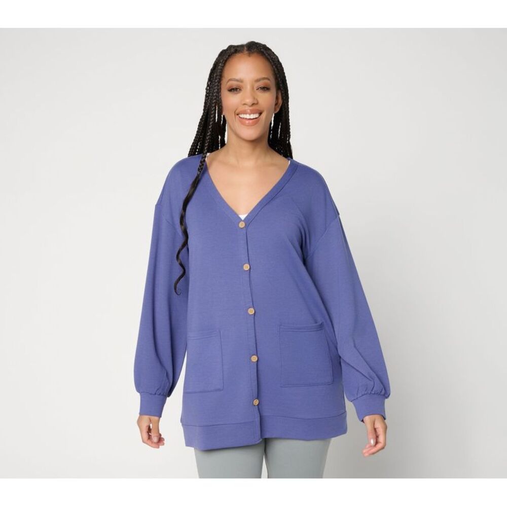 Muk Luks Women's Top Plus Sz Sweater 4X Make Your Selection: MUK Blue